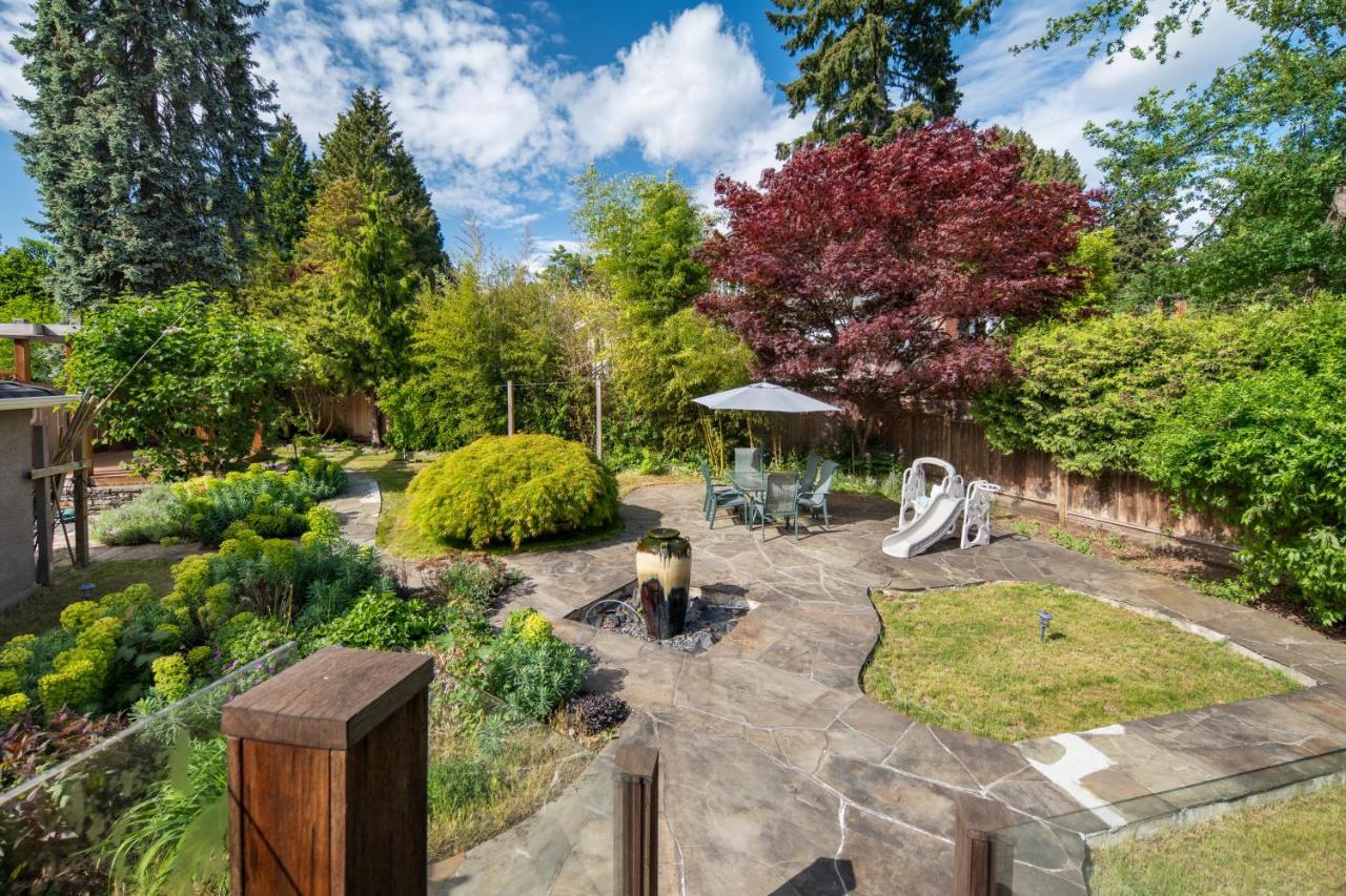 Gorgeous 4 Bedroom Garden Level Suite At Vancouver West & Ubc Zewnętrze zdjęcie