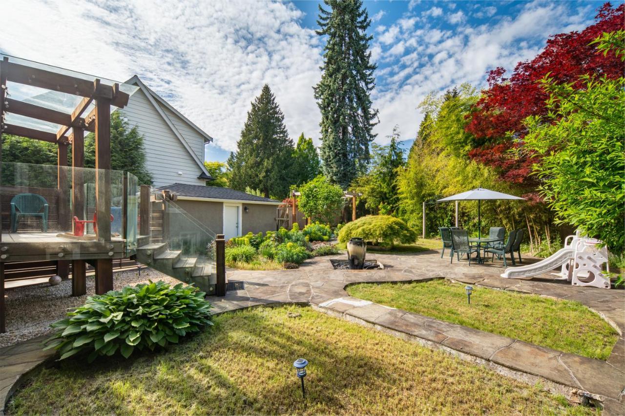Gorgeous 4 Bedroom Garden Level Suite At Vancouver West & Ubc Zewnętrze zdjęcie